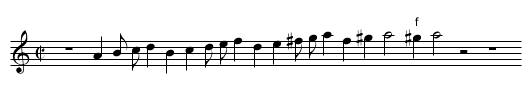 Canzon II a 6 - staff notation