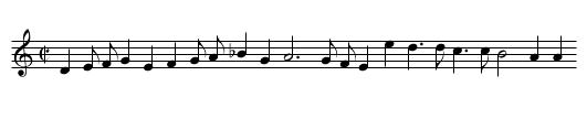 Canzon II a 6 - staff notation