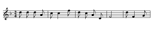 Caochuan jiejian - staff notation