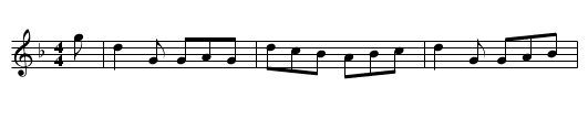 Cape North Jig - staff notation