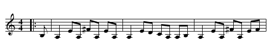 Capelthwaite - staff notation