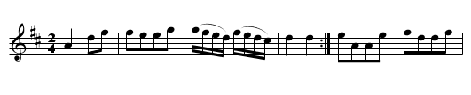Capt. Campbel of Aird's Quick Step W.F.R. - staff notation