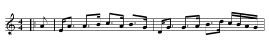 Captain Campbell - staff notation