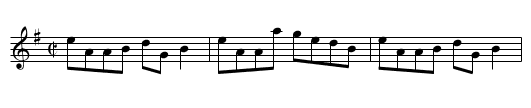 Captain Collin Campbell of Shawfield's Reel - staff notation