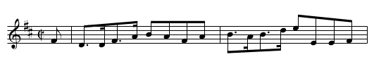 Captain Dougal Campbell Kilmartin's Strathspey - staff notation