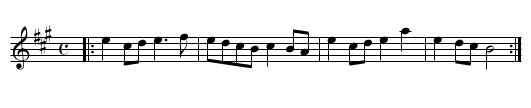 CAPTAIN DRIVER'S DELIGHT - staff notation