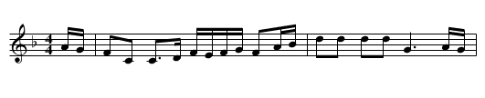 Captain Fletcher's Favourite - staff notation