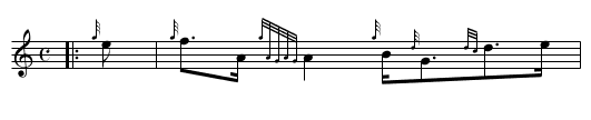 Captain Horn - staff notation
