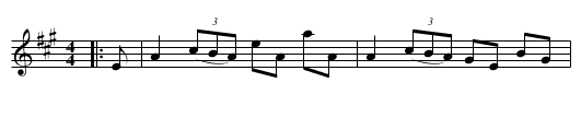 Captain Keeler - staff notation
