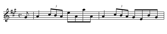Captain Keeler - staff notation