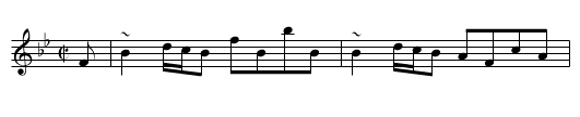 Captain Keeler - staff notation
