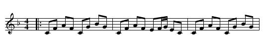 Captain Macdonald's Fancy - staff notation