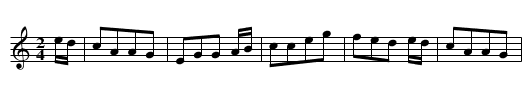 Captain MacGreal of Connemara - staff notation