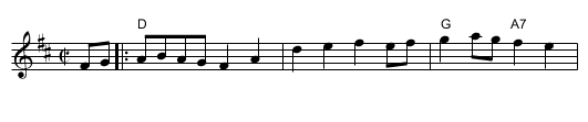 Captain McGuire - staff notation