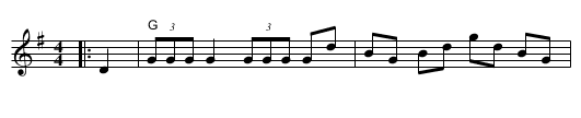 Captain Pugwash - staff notation