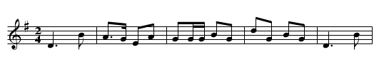 Captain Ross - staff notation