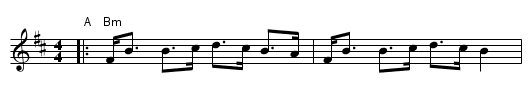 Captian George Hunter - staff notation