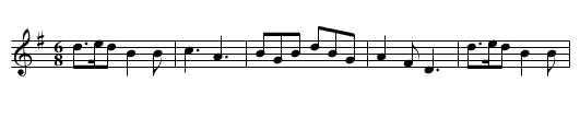Caraman. JBut.195, La - staff notation