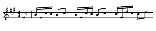 CARCASSIAN CIRCLE - staff notation