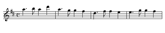 Care thou Canker. - staff notation