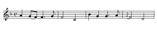 Carle and the King Come - staff notation