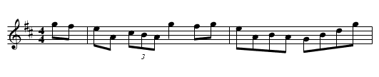 Carlow Tinker - staff notation