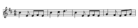 Carman's Jig - staff notation