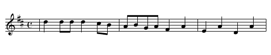 Carolan's Concerto - staff notation
