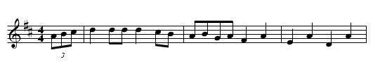 Carolan's concerto - staff notation