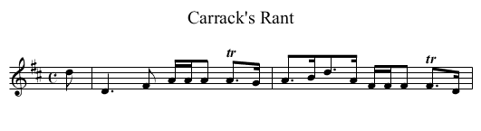 Carrack's Rant - staff notation