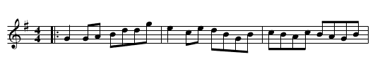 Carrick on Bannow, The - staff notation