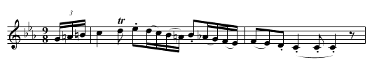 Carrickmacross Air - staff notation