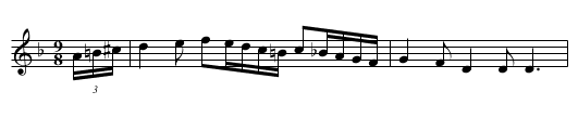 Carrickmacross Air - staff notation