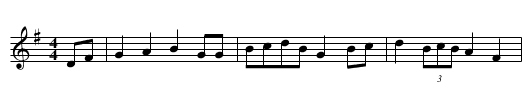 Carrolltown Breakdown, The - staff notation