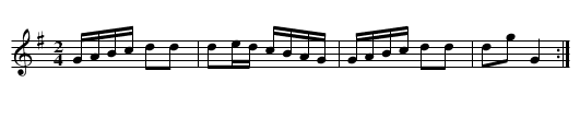 Cassac - staff notation
