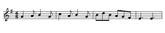 Castle Doune? JB.63 - staff notation