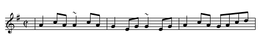 Castle Kelly - staff notation