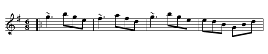 Castlebar Races - staff notation