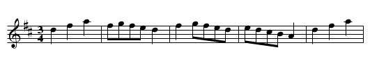 Castle's Minuet. BC.07 - staff notation