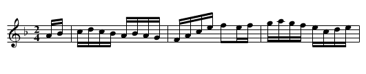 Casually Your's Reel - staff notation