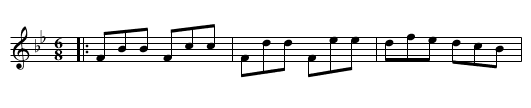 Cat in Pattens, The  - staff notation