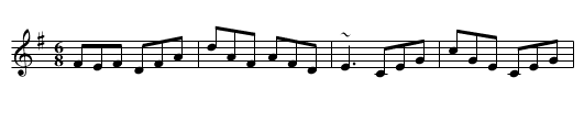 Cat in the Corner, The - staff notation