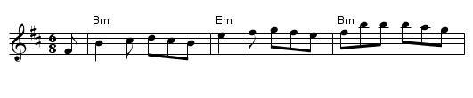 Cat in the Kitchen - staff notation