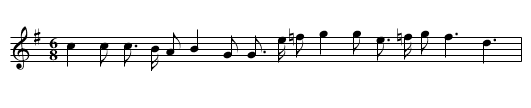 Catching of Quails - staff notation