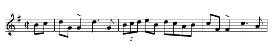 Cathal McConnell's - staff notation