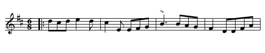 Catherine Hehir's Jig - staff notation