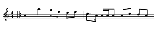 Cauld Kail - staff notation