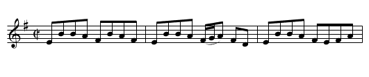 Cavan Reel, The  - staff notation