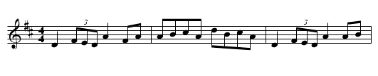 Cavan Reel, The - staff notation