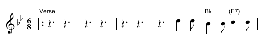 (C'&eacute; la) Luna Mezzo Mare   [Bb] - staff notation